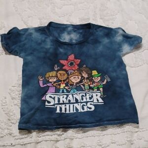 Blue Stranger Things Kids Tee